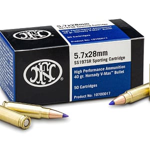 FN Ammo 40gr 5.7 V-max 500rd Case