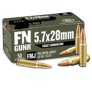 FN Gunr 40gr 5.7 Fmj 500rd Case