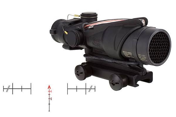 Trijicon Acog 4x32 A4 Usmc Rco Chev Red